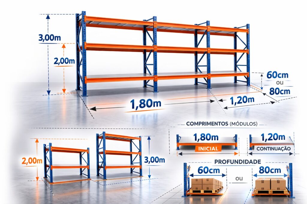servicos de porta pallet em goiania para armazenagem industrial