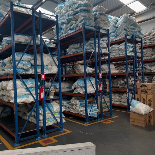 projeto de armazenagem industrial com porta pallet em goiania